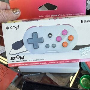 Atom Keychain Controller - Gray Edition